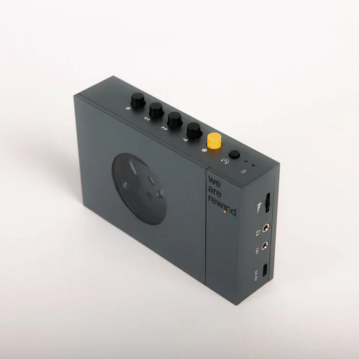 WE ARE REWIND - Grey Cassette Player • Keith