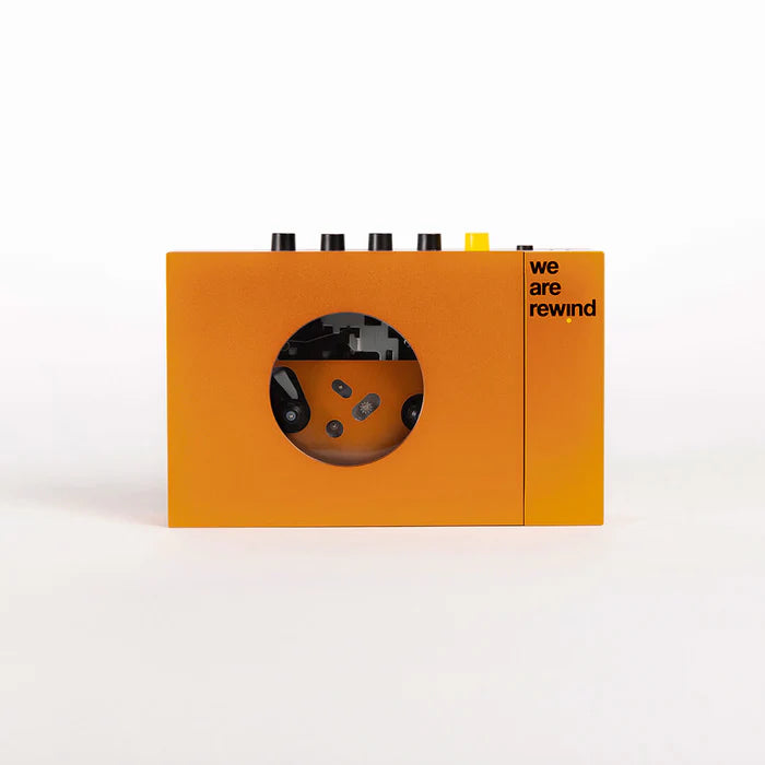 WE ARE REWIND - Orange Cassette Player • Serge