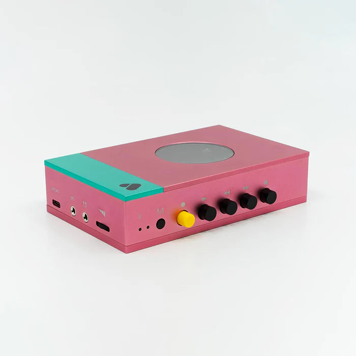 WE ARE REWIND - Pink & Green Cassette Player • Edith
