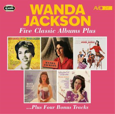 Wanda Jackson - Five Classic Albums Plus (New CD)