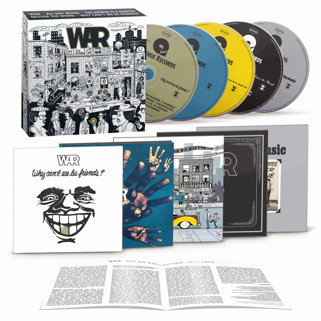 War - The CD Collection 1971-1975 (5CD) (New CD)