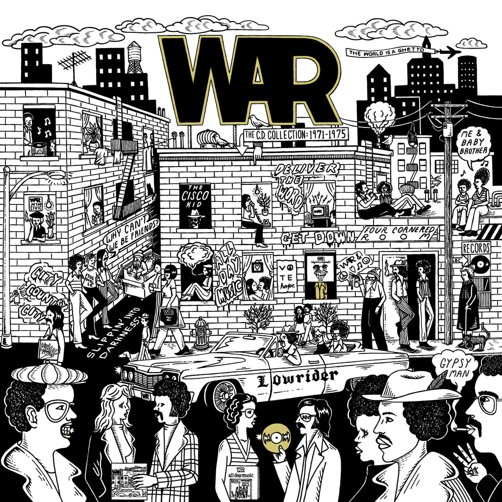 War - The CD Collection 1971-1975 (5CD) (New CD)