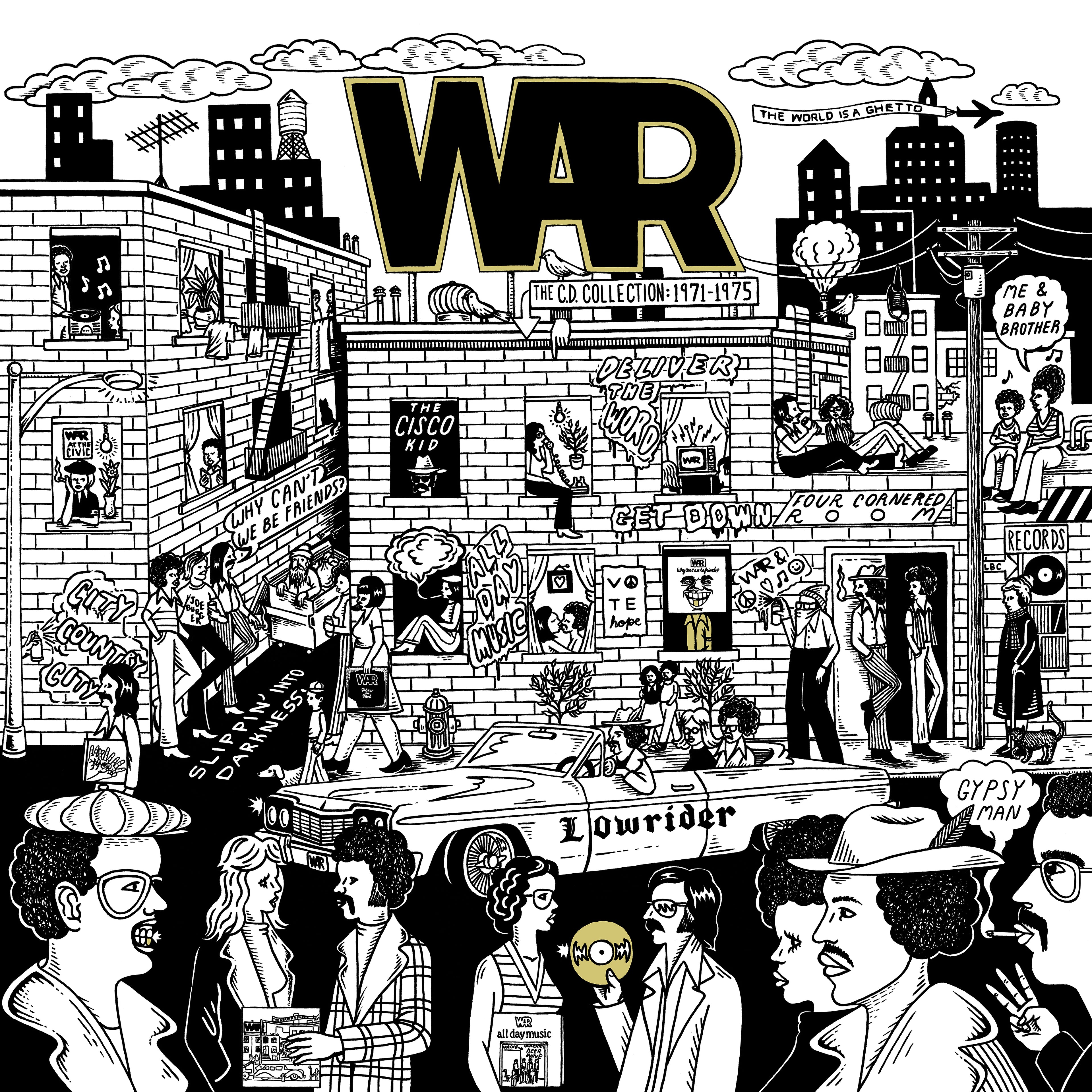 War - The CD Collection 1971-1975 (5CD) (New CD)