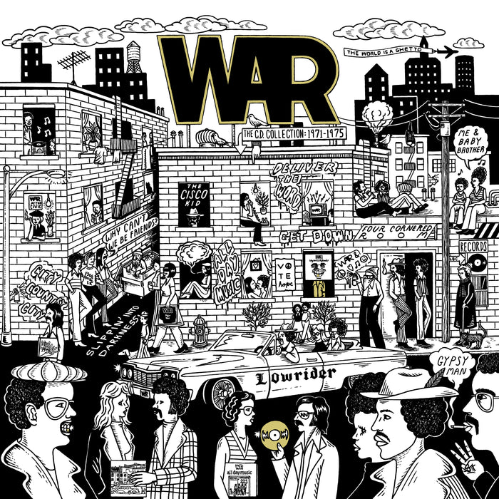 War - The CD Collection 1971-1975 (5CD) (New CD)