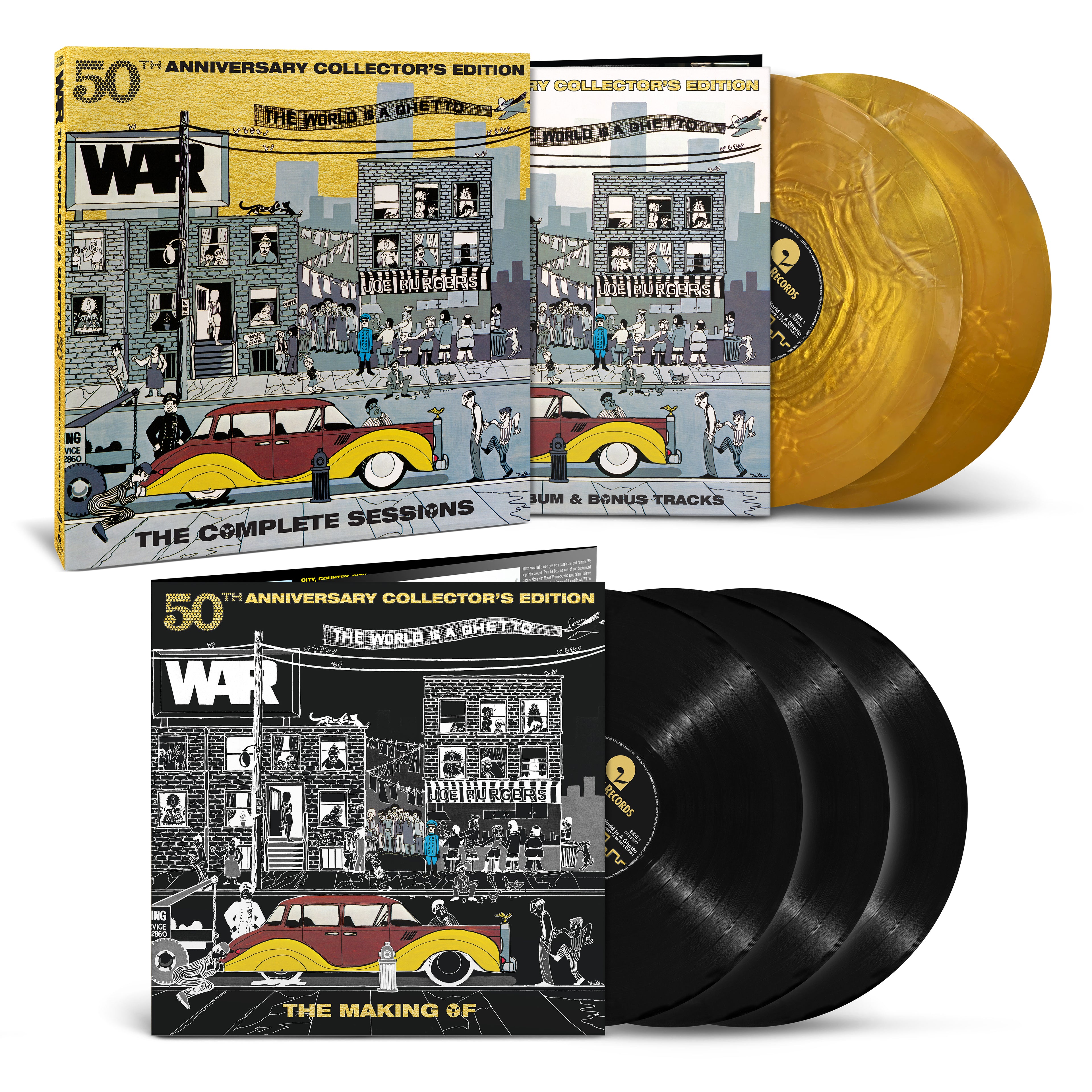 War - The World Is A Ghetto (50th Anniversary 5LP) (RSD BF 2023) (New Vinyl)