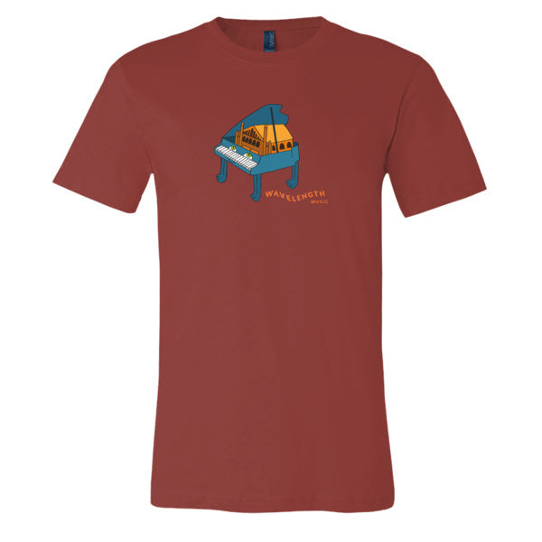 Wavelength Music - Parish Piano T-Shirt
