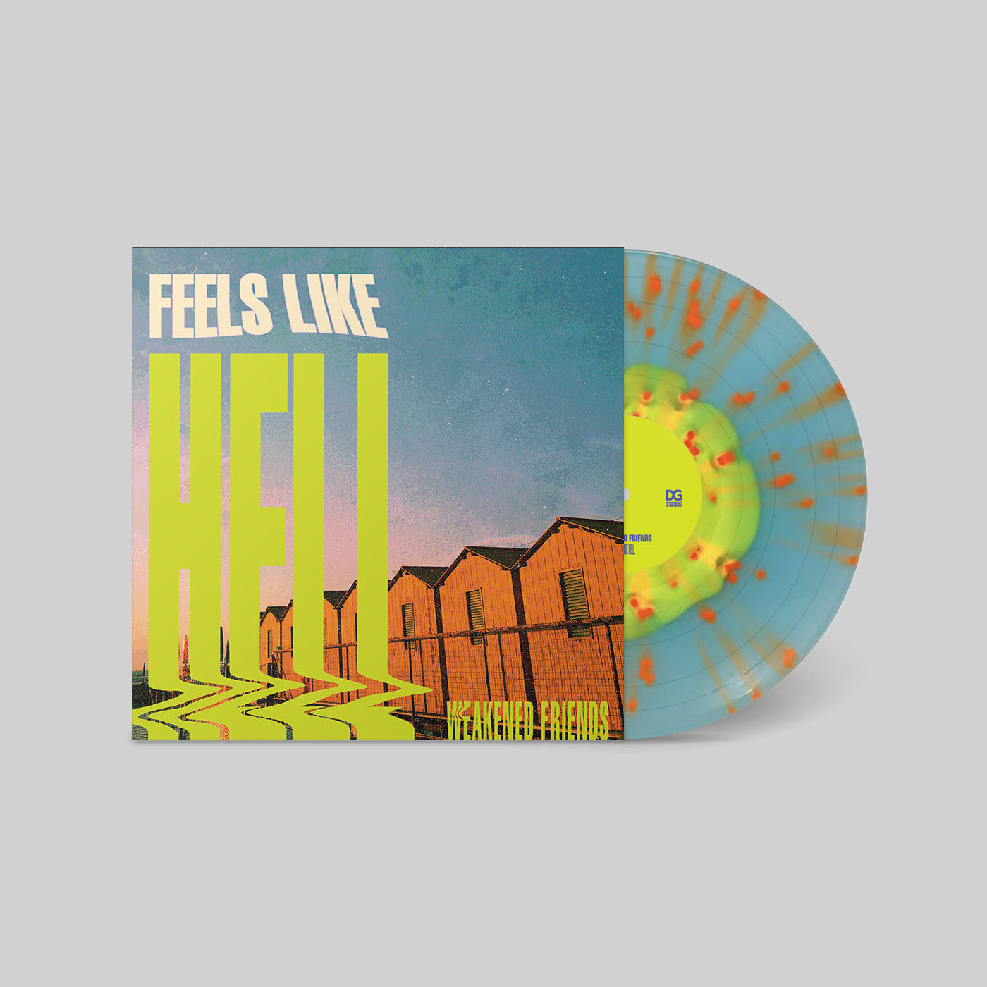 Weakened Friends - Feels Like Hell (Nuclear Splatter Vinyl) (New Vinyl)