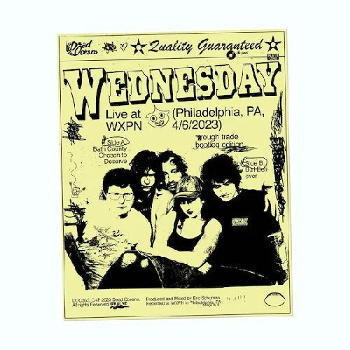 Wednesday - Live At WXPN (Philadelphia, PA, 4/6/2023) (Pink Vinyl) (12") (New Vinyl)