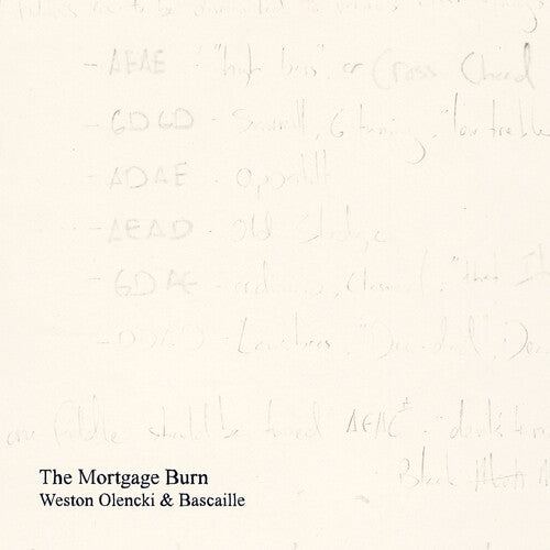 Weston Olencki & Bascaille - The Mortgage Burn (New CD)
