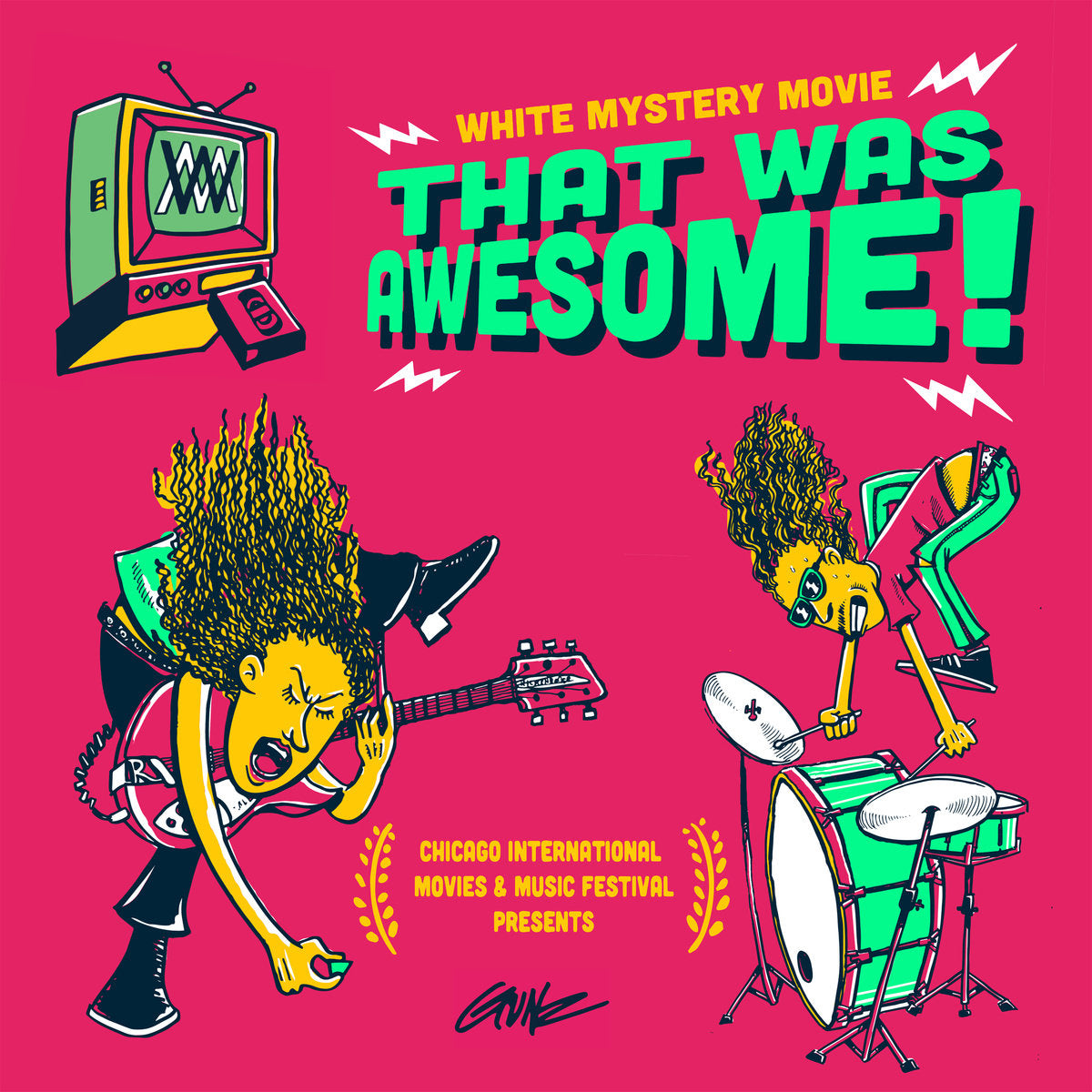 White Mystery - That Was Awesome! (New Cassette)