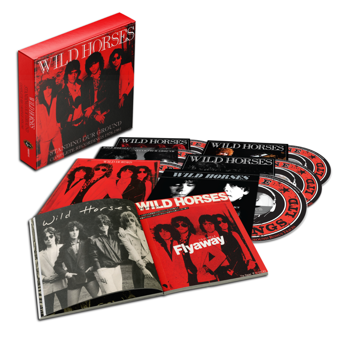 Wild Horses - Standing Our Ground: Complete Recordings 1978-1981 (6CD) (New CD)
