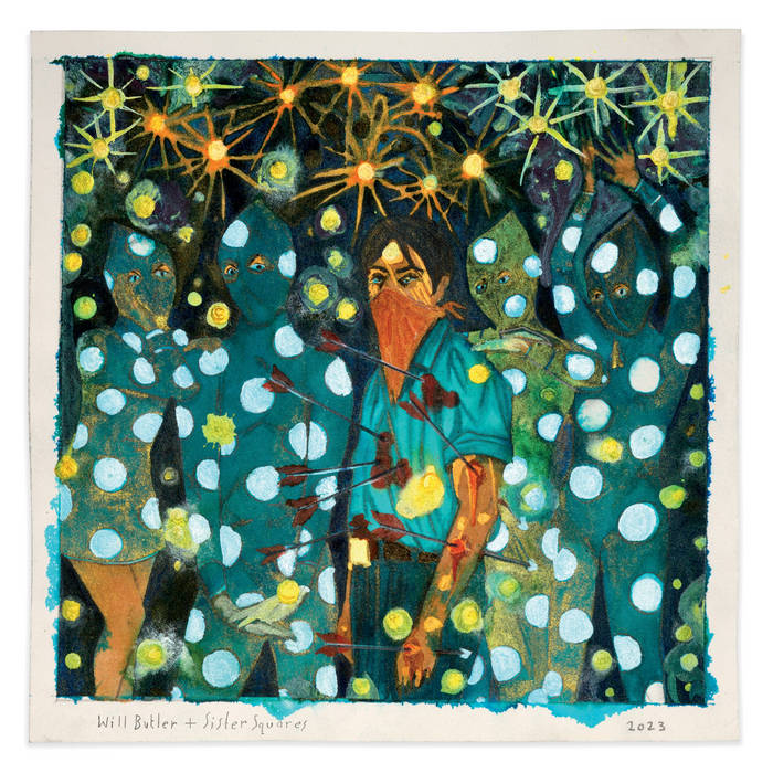 Will Butler & Sister Squares - Will Butler + Sister Squares (Blue Swirl Vinyl) (New Vinyl)