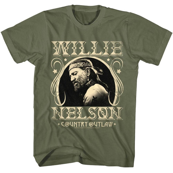 Willie Nelson - Country Outlaw T-Shirt