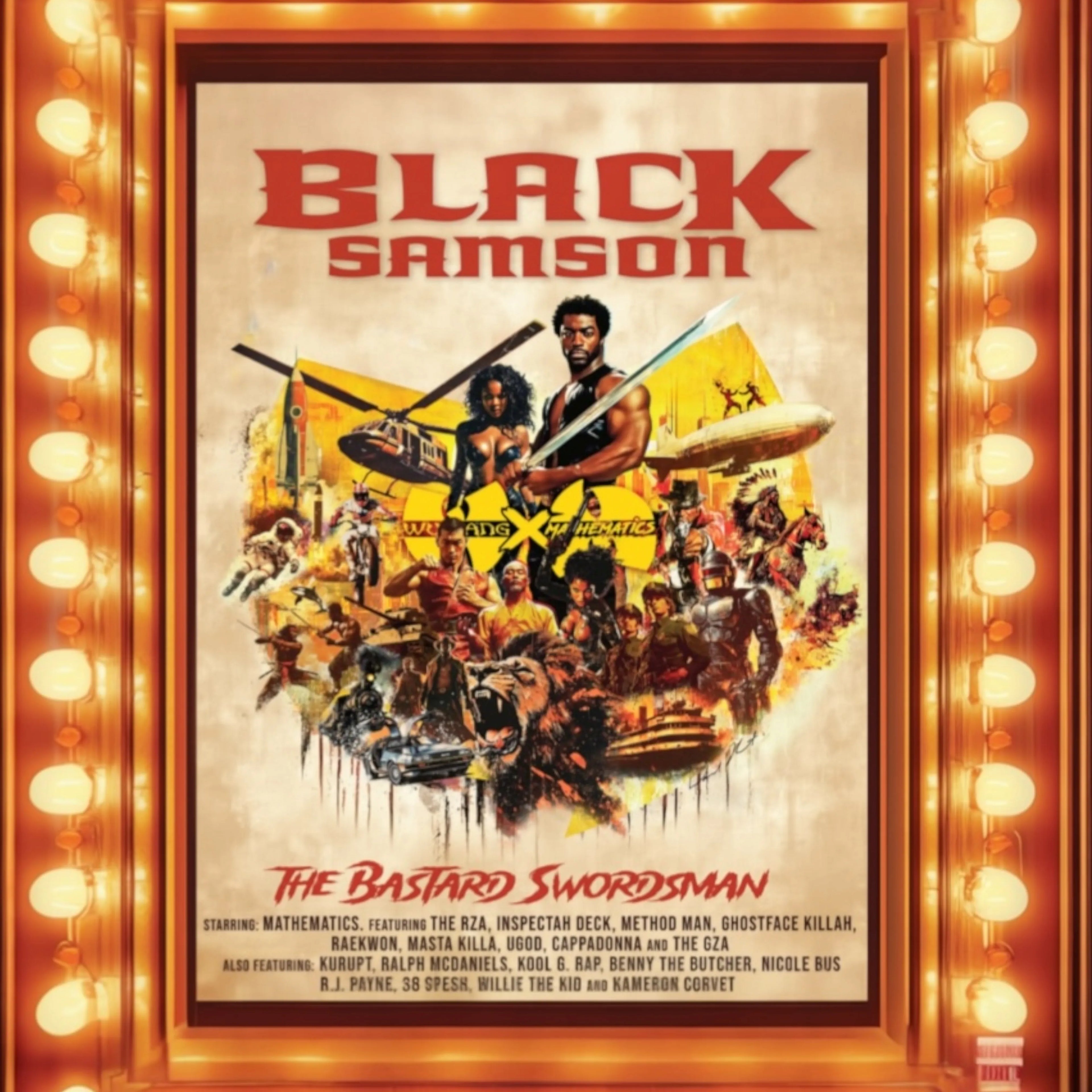 Wu-Tang And Mathematics - Black Samson, The Bastard Swordsman (New Vinyl)