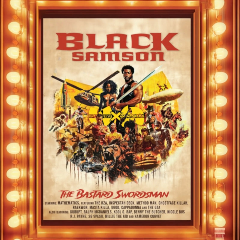 Wu-Tang And Mathematics - Black Samson, The Bastard Swordsman (New Vinyl)
