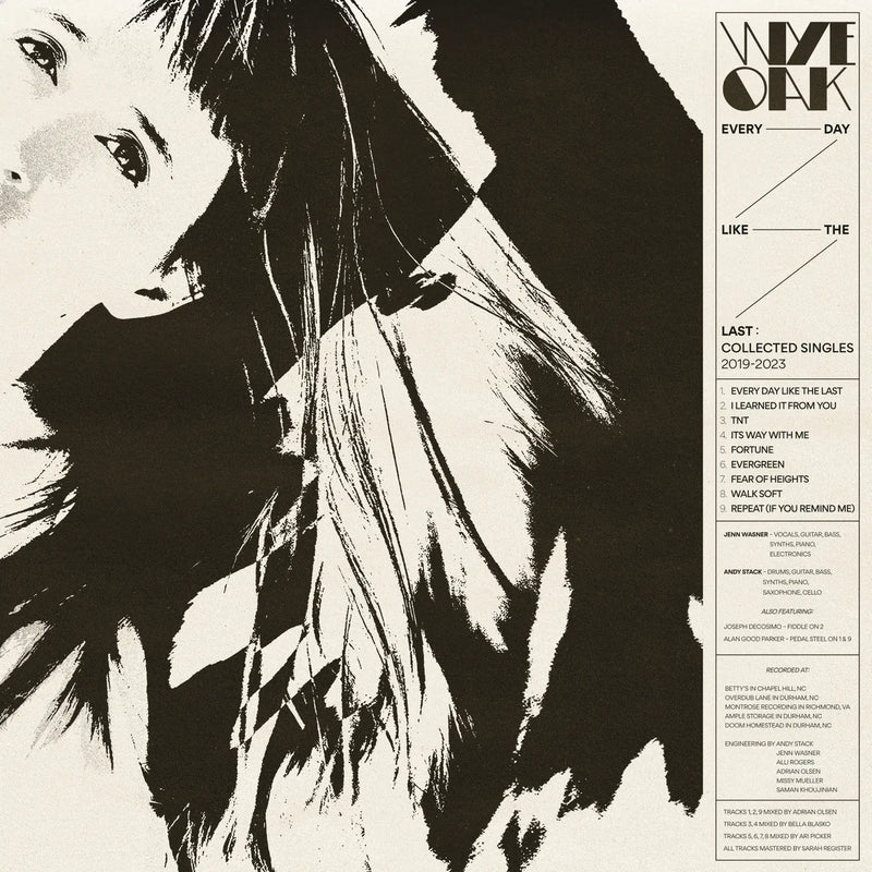 Wye Oak - Every Day Like the Last: Collected Singles 2019-2023 (Black and Natural Swirl) (New Vinyl)