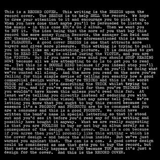 XTC - Go 2 (New Vinyl)