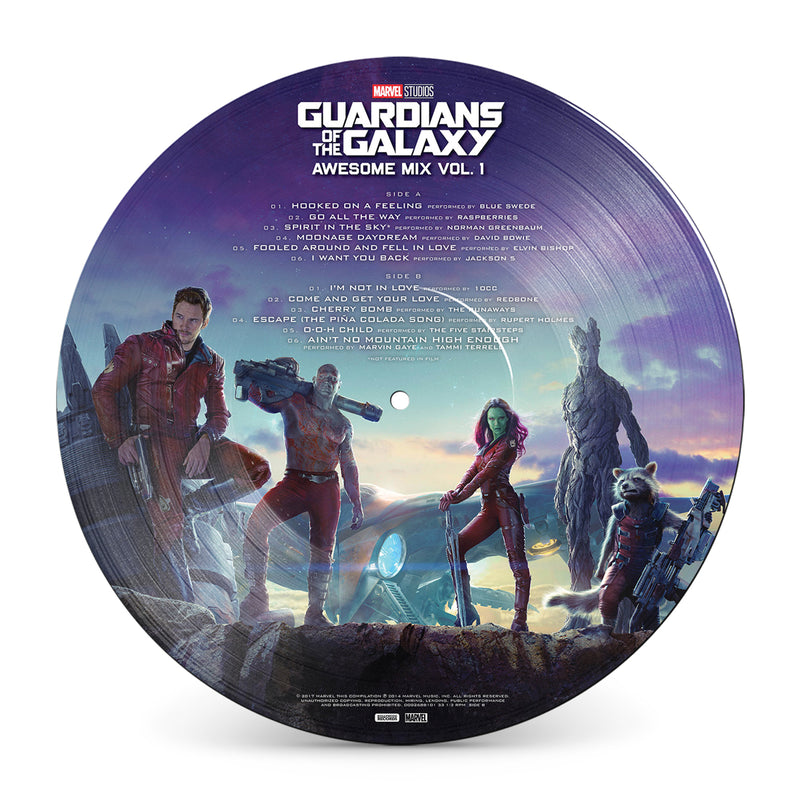Various - Guardians of the Galaxy: Awesome Mix Vol. 1 [Soundtrack] (Picture Disc) (New Vinyl)