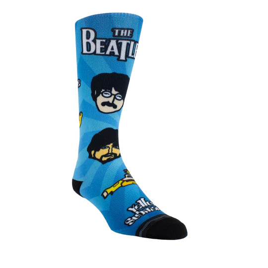 Perri Socks - THE BEATLES YELLOW SUBMARINE PSYCHEDELLIC FACES SOCKS - One Size