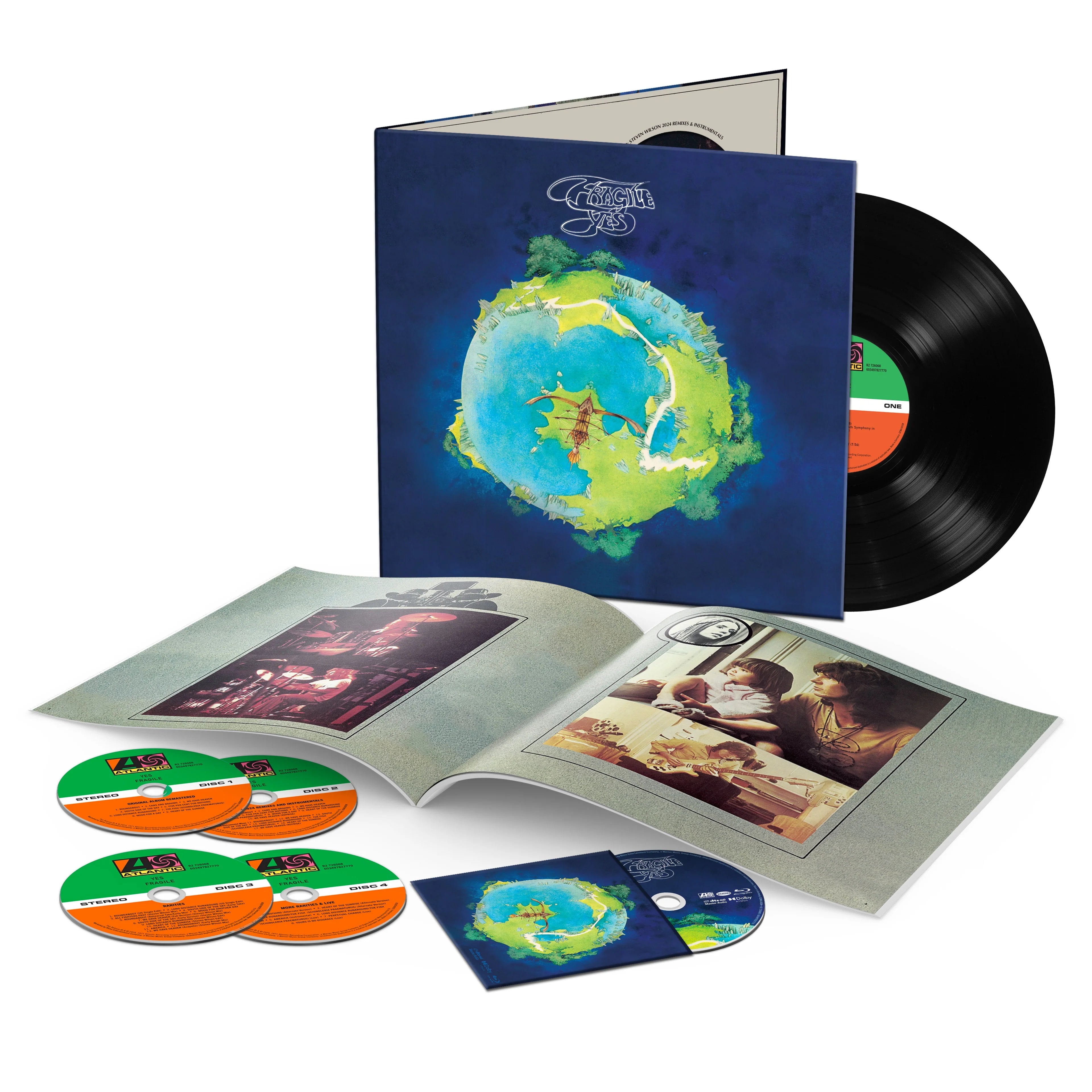 Yes - Fragile (Super Deluxe 4 CD/ 1 LP/ 1 Blu-Ray)