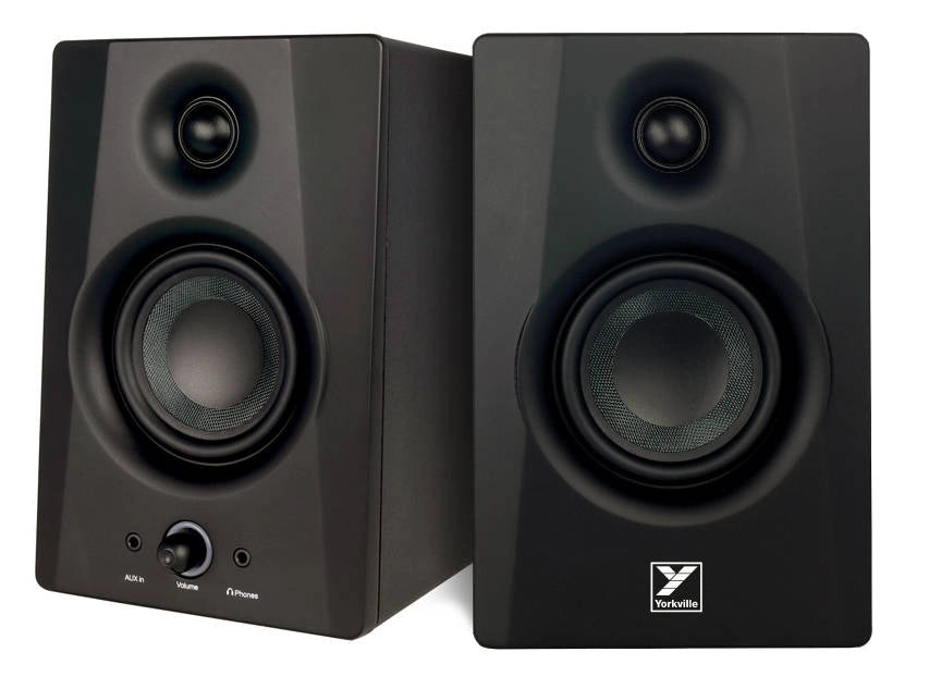 Yorkville YSM3BT 50-Watt 3.5" Multimedia Reference Monitor Pair w/ Bluetooth *AVAILABLE ONLINE FOR IN-STORE PICKUP ONLY*