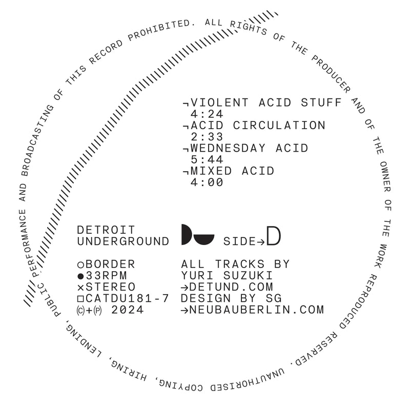 Yuri Suzuki - Border (New Vinyl)