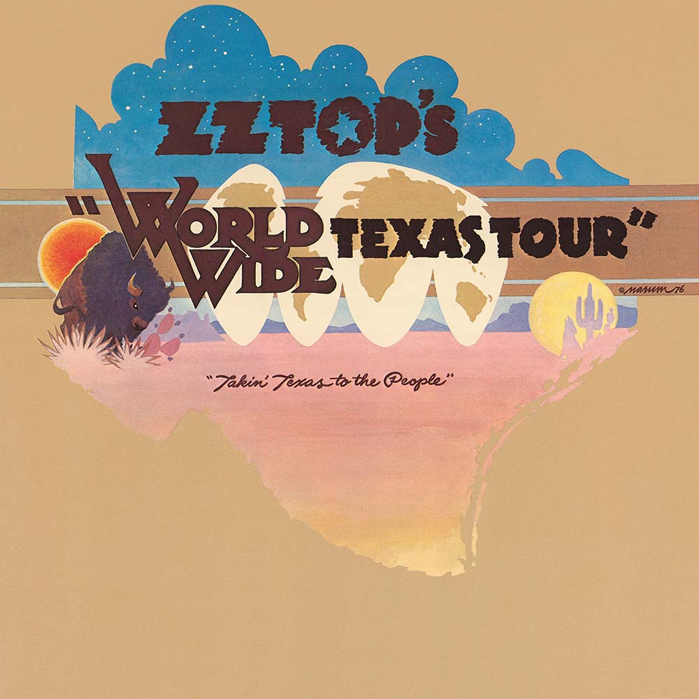 ZZ Top - World Wide Texas Tour (Spirit Of 76 Campaign) (New Vinyl)