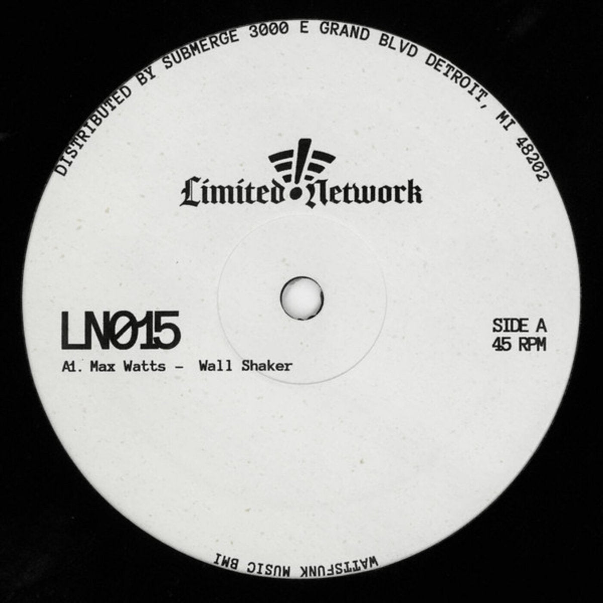 Max Watts - Wall Shaker/All In One (12") (New Vinyl)