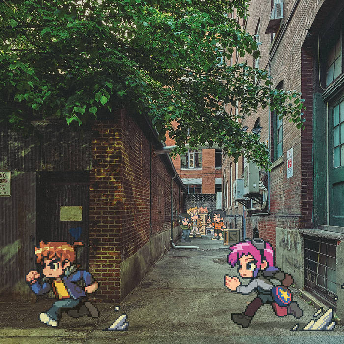 Anamanaguchi - Scott Pilgrim Ex (Original Soundtrack) (2LP Blue/Pink Marbled Vinyl) (New Vinyl)