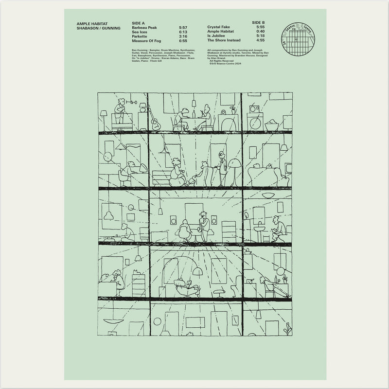 Shabason/Gunning - Ample Habitat (New Vinyl)