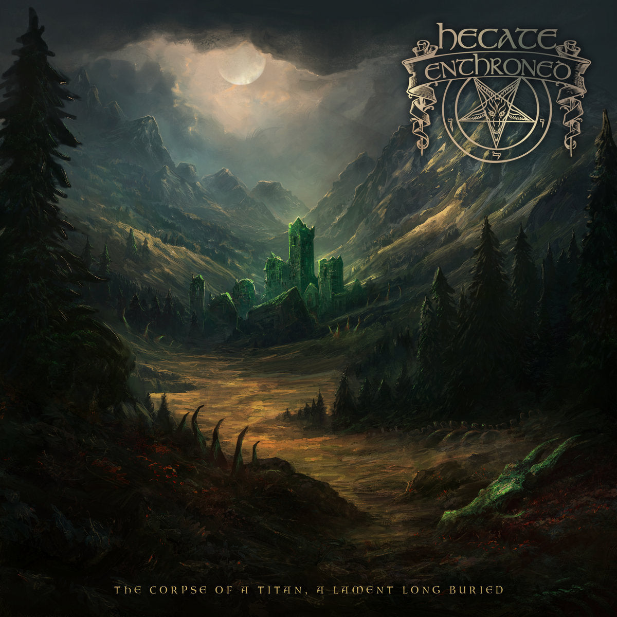 Hecate Enthroned - The Corpse Of A Titan, A Lament Long Buried (New CD)
