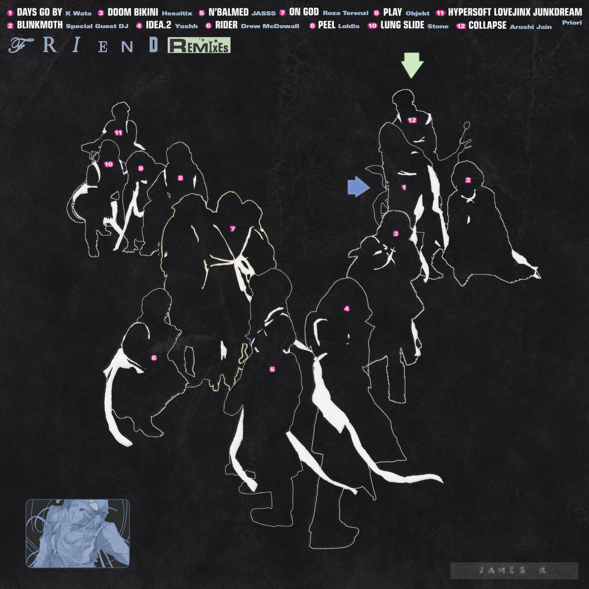 James K - Friend Remixes (New CD)