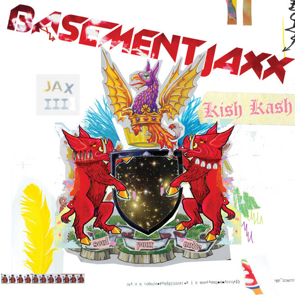 Basement Jaxx - Kish Kash (2LP Red and White Vinyl) (New Vinyl)