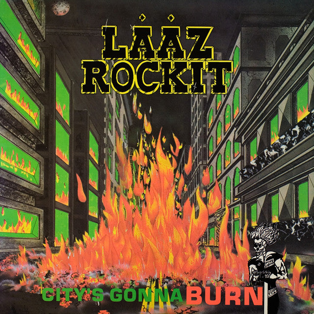 Laaz Rockit - City's Gonna Burn (Limited Red Vinyl) (New Vinyl)