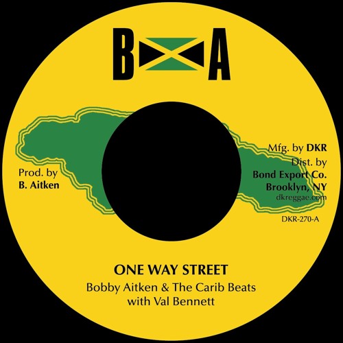 Bobby Aitken & The Carib Beats - One Way Street 7" (New Vinyl)