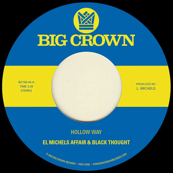 El Michels Affair - Hollow Way/I'm Still Somehow 7" (New Vinyl)
