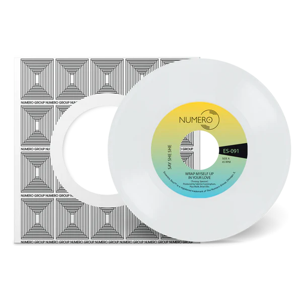 Say She She / Jim Spencer - Wrap Myself Up In Your Love 7" (White Vinyl) (New Vinyl)