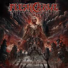 Fleshcrawl - Epitome Of Carnage (Carnivorous Wrath Marbled Vinyl) (New Vinyl)