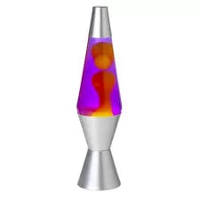 Lava Lamp Classic - YELLOW WAX / PURPLE LIQUID 11.5" - For PICK UP ONLY