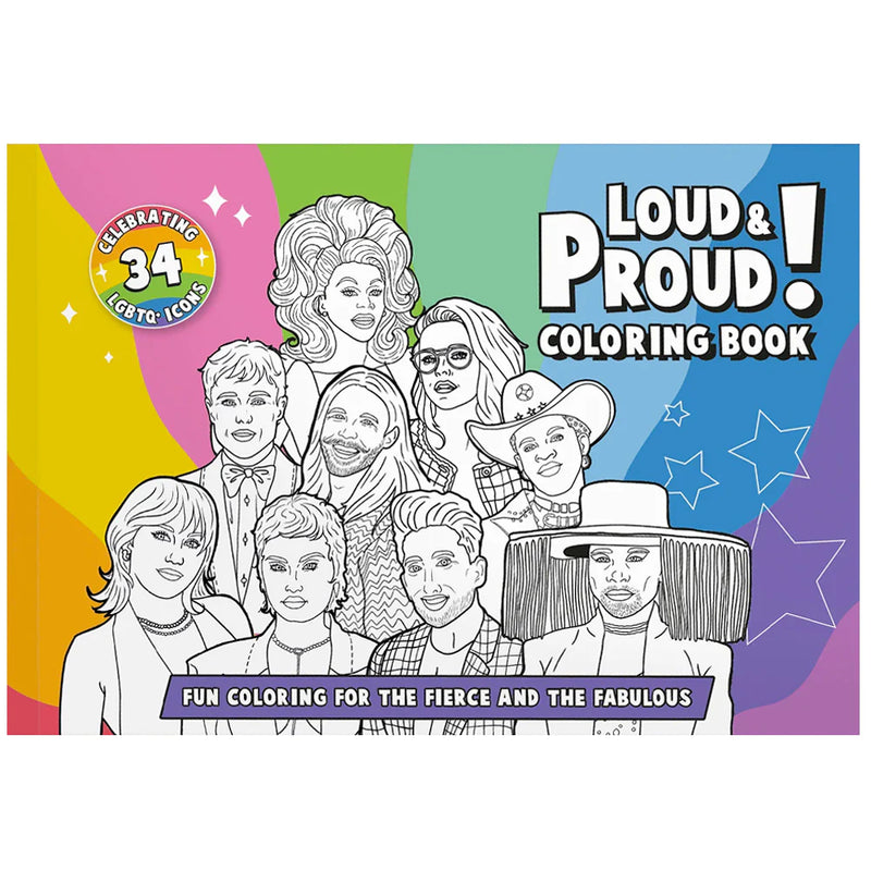 Loud & Proud Coloring Book