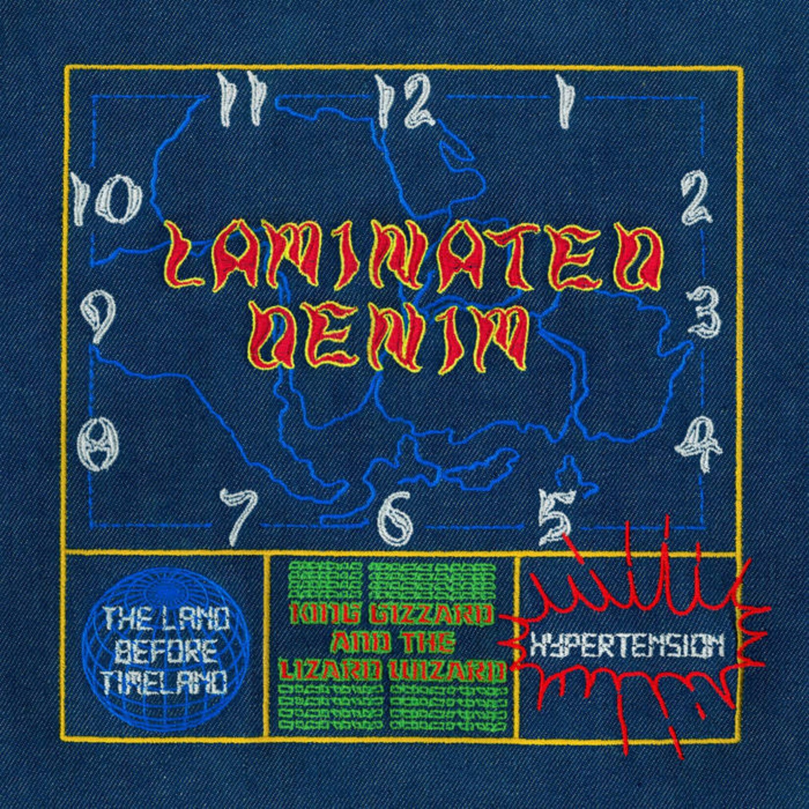 King Gizzard And The Lizar - Laminated Denim (Orange Habanero Vinyl) (New Vinyl)