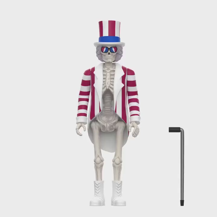 SUPER7 - Grateful Dead ReAction Figure - Uncle Sam