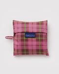 Baggu - Pink Azalea Tartan Reusable Standard Bag