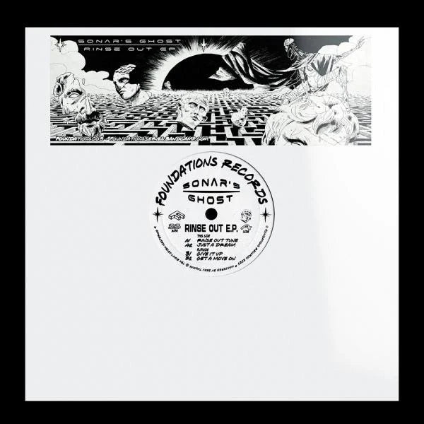Sonar's Ghost - Rinse Out EP (12") (New Vinyl)