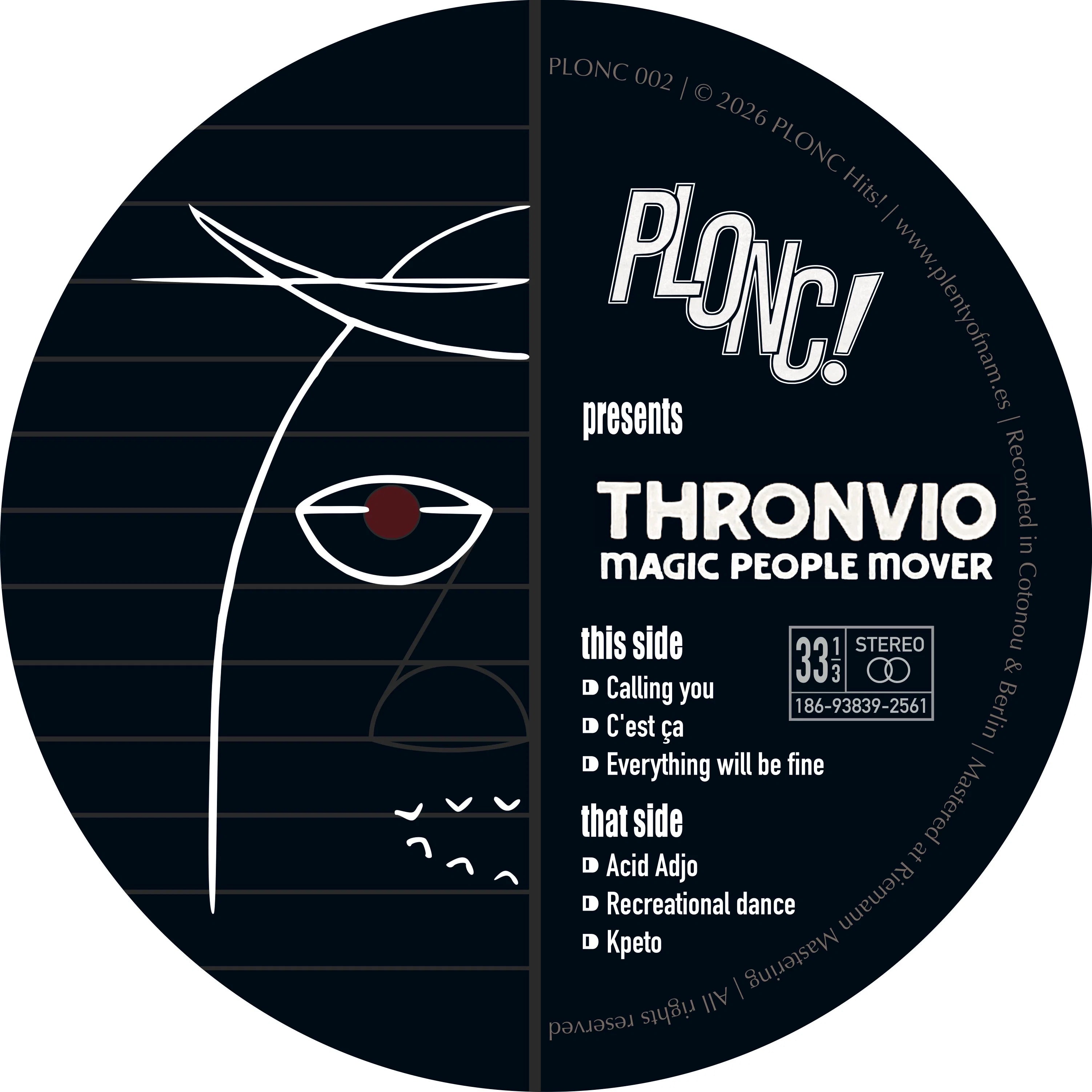 Thronvio - Magic People Mover EP (12") (New Vinyl)