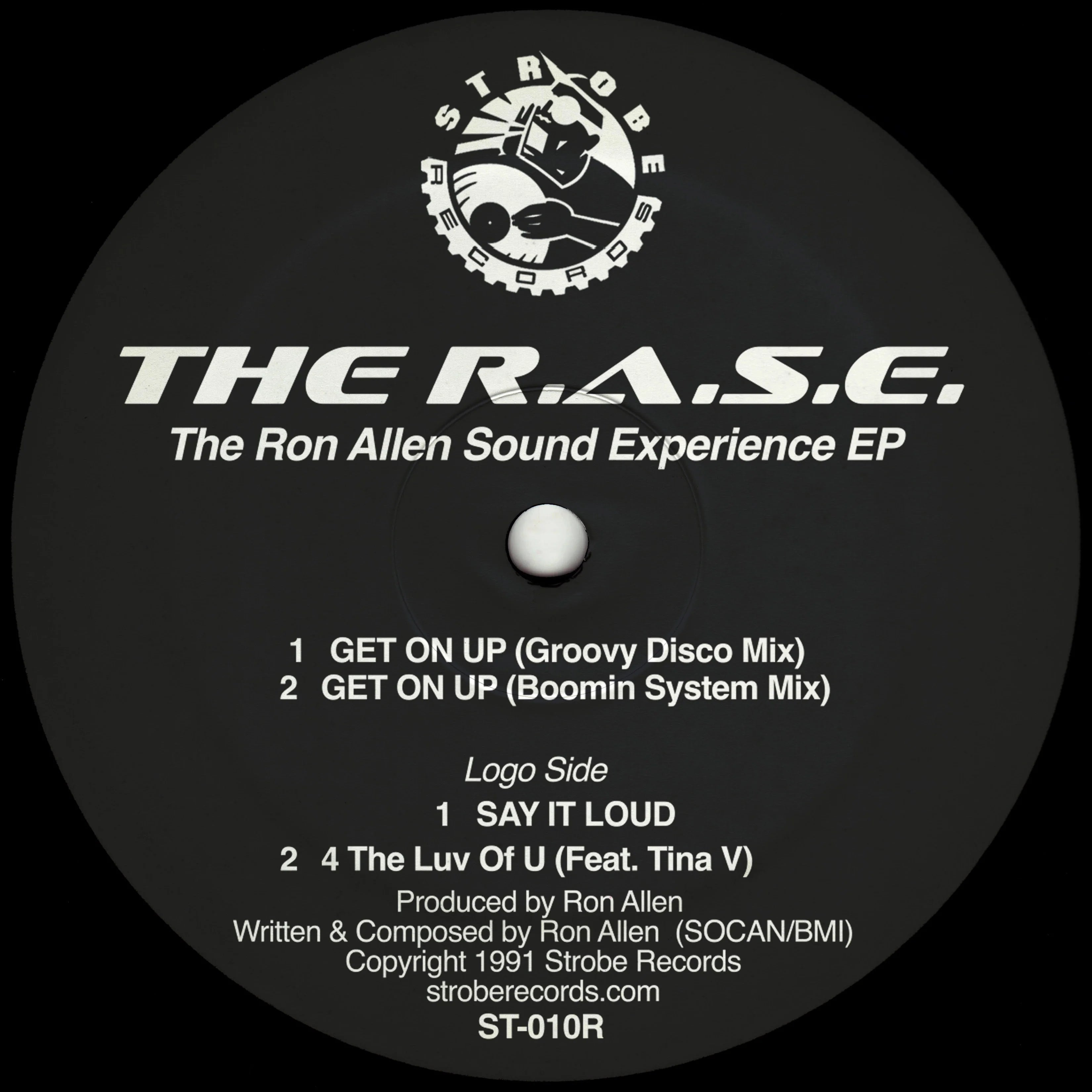 The R.A.S.E. - The Ron Allen Sound Experience EP (12") (New Vinyl)
