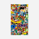 Yellow Submarine Beach Towel official collaboration with the Beatles. (SLOWTIDE)