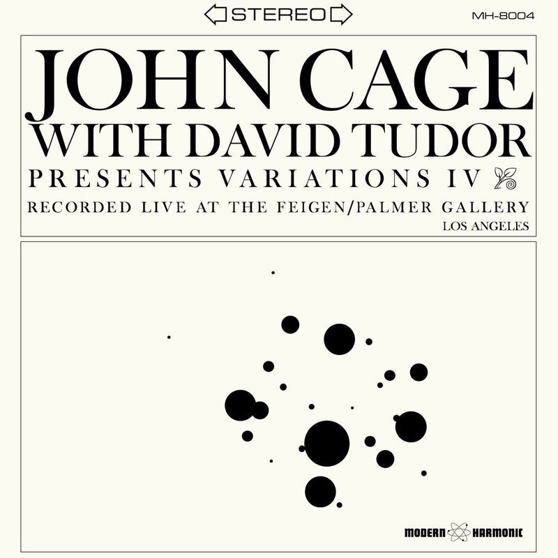 John Cage W/David Tudor - Variations Iv (New Vinyl)