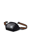Herschel - Seventeen Black Grid/Gargoyle/Sun Orange - Hip Pack Bag One Size