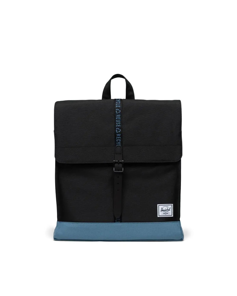 Herschel - City Backpack Black and Copen Blue - One Size